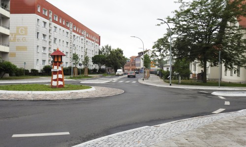 [Bild: Umbau Sachsenhausener Straße]